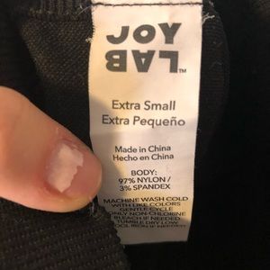 black joylab leggings